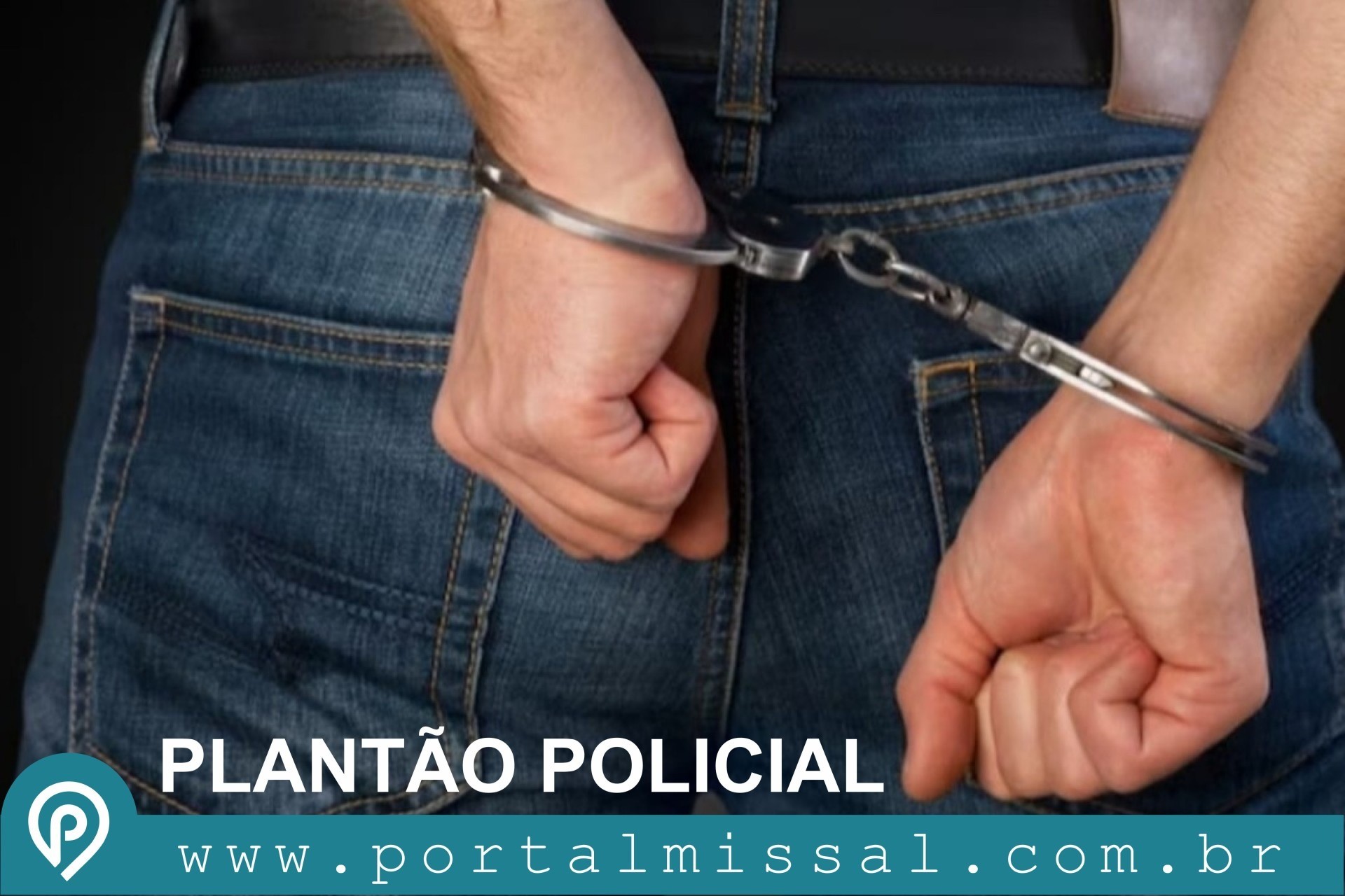 A Polícia Militar de Missal prendeu o suspeito de esfaquear a companheira na noite de ontem