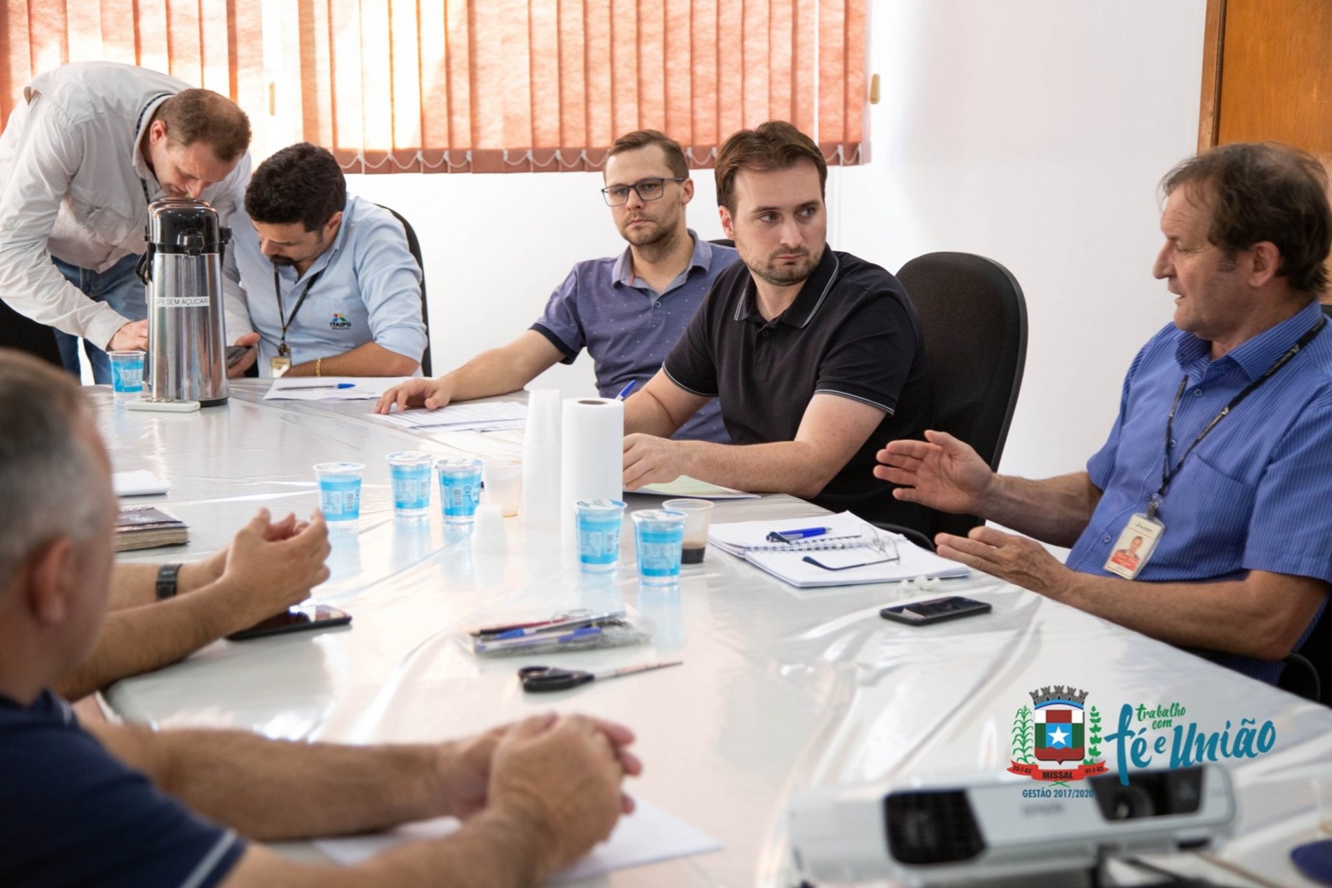 Administração de Missal e Itaipu Binacional se reúnem para tratar sobre os convênios em Andamento