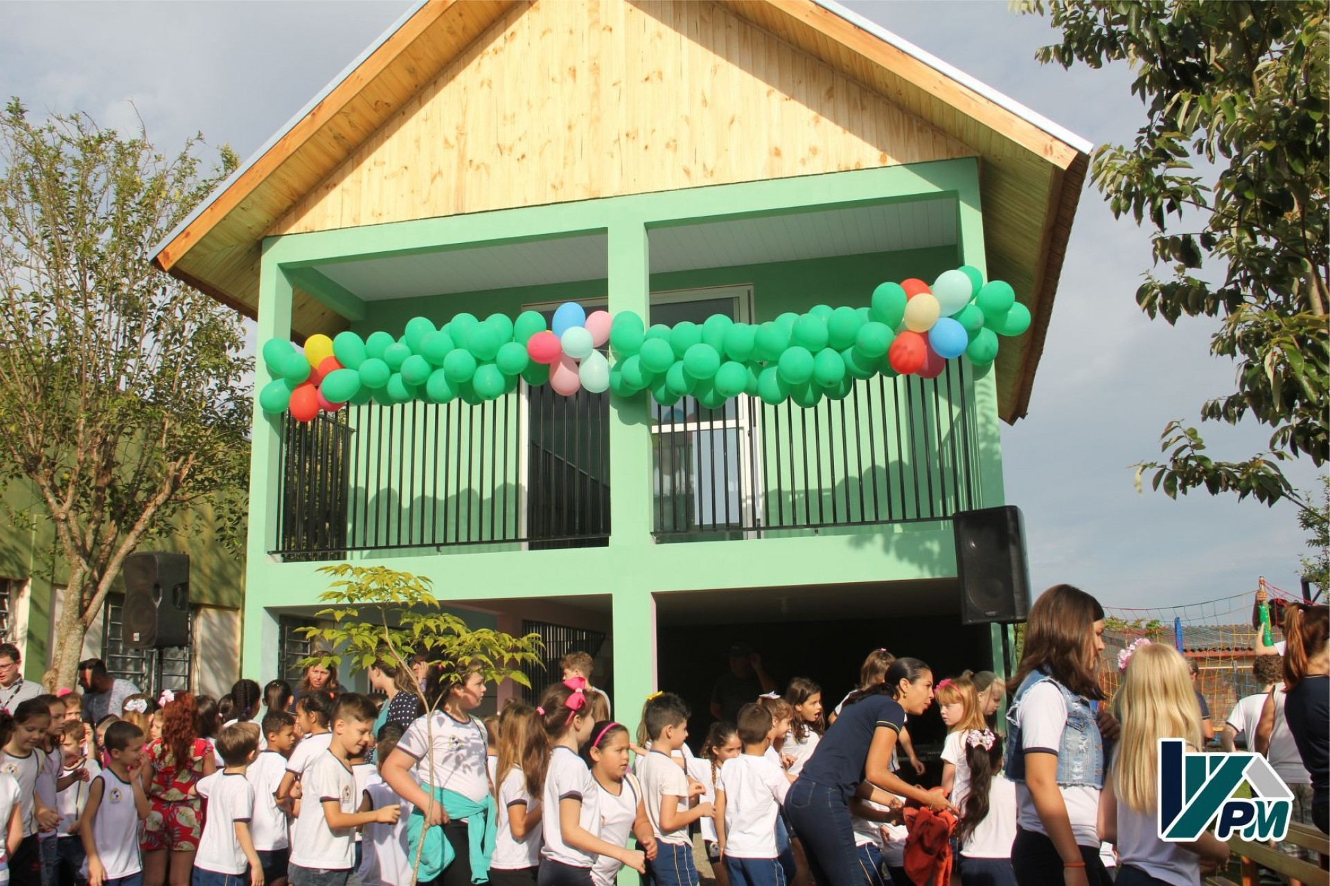 Casinha do Projeto de Educação Financeira da Escola Novo Milênio foi inaugurada