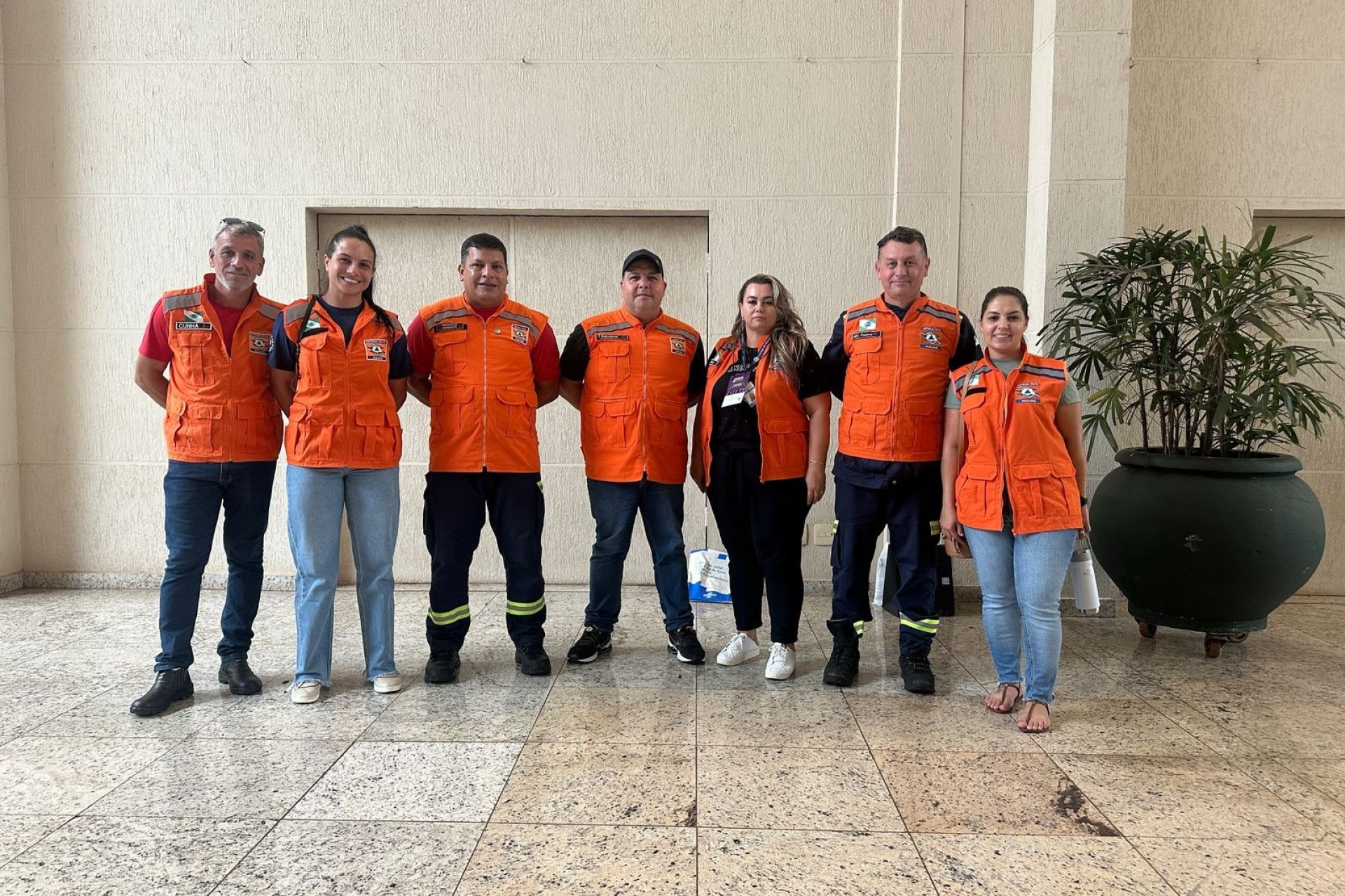 Defesa Civil de Itaipulândia participa de treinamento em Foz do Iguaçu