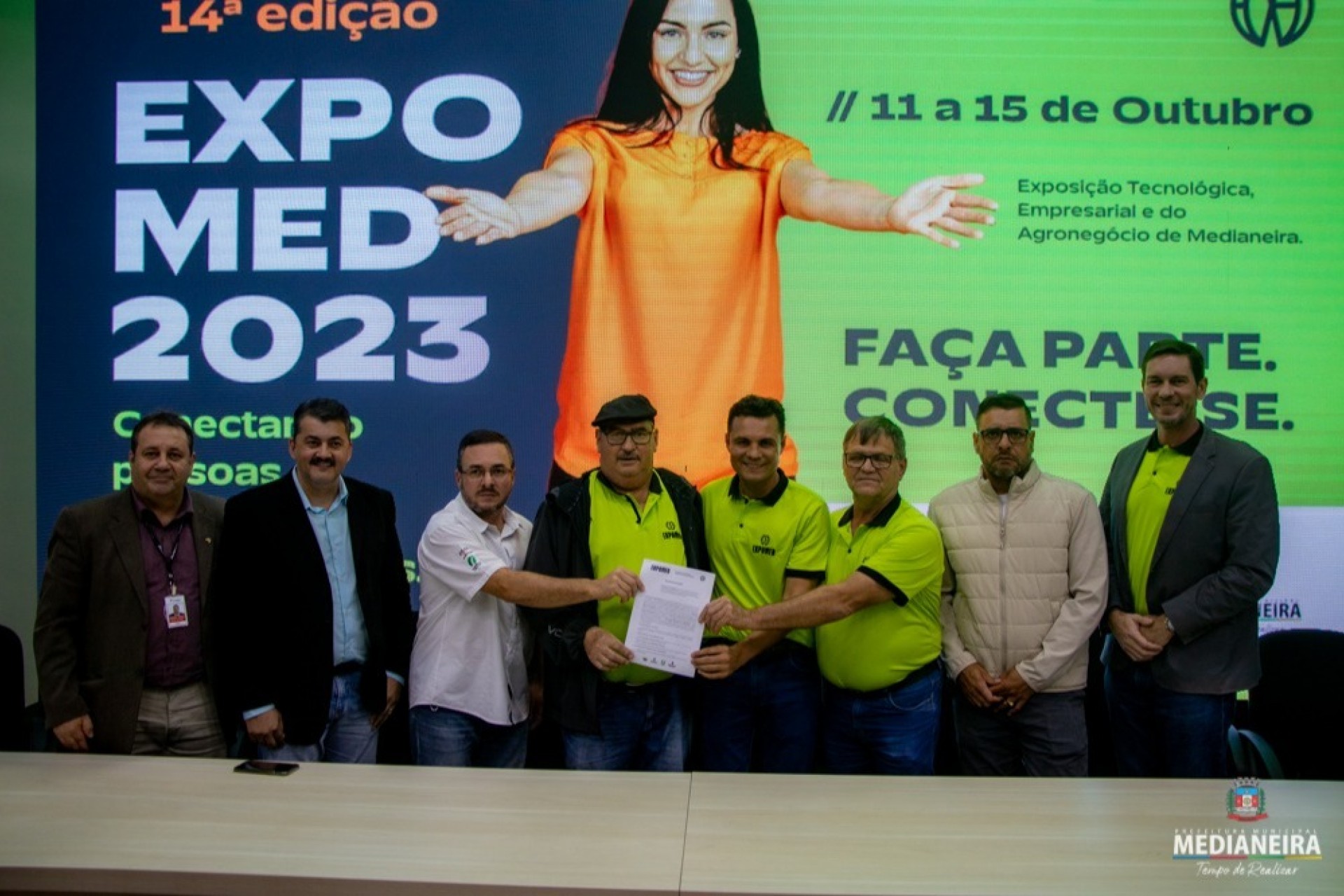 Foi lançada oficialmente na noite de ontem em Medianeira a EXPOMED 2023