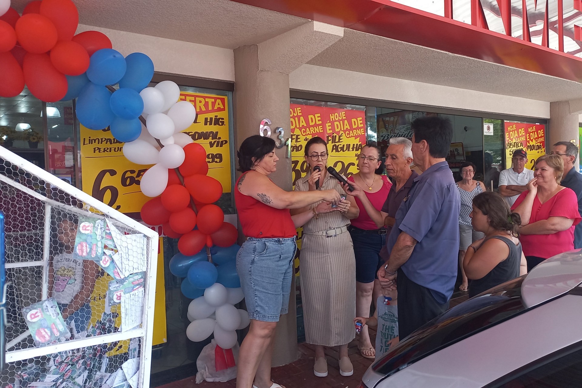 Ganhadores do Show de Prêmios Rauber Supermercado e Magazine Missal