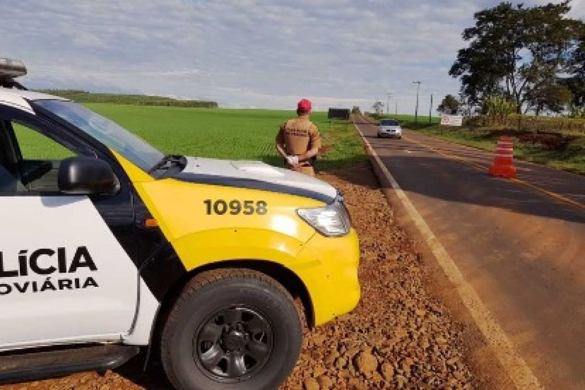 Homem é preso por embriaguez ao volante na PR-495