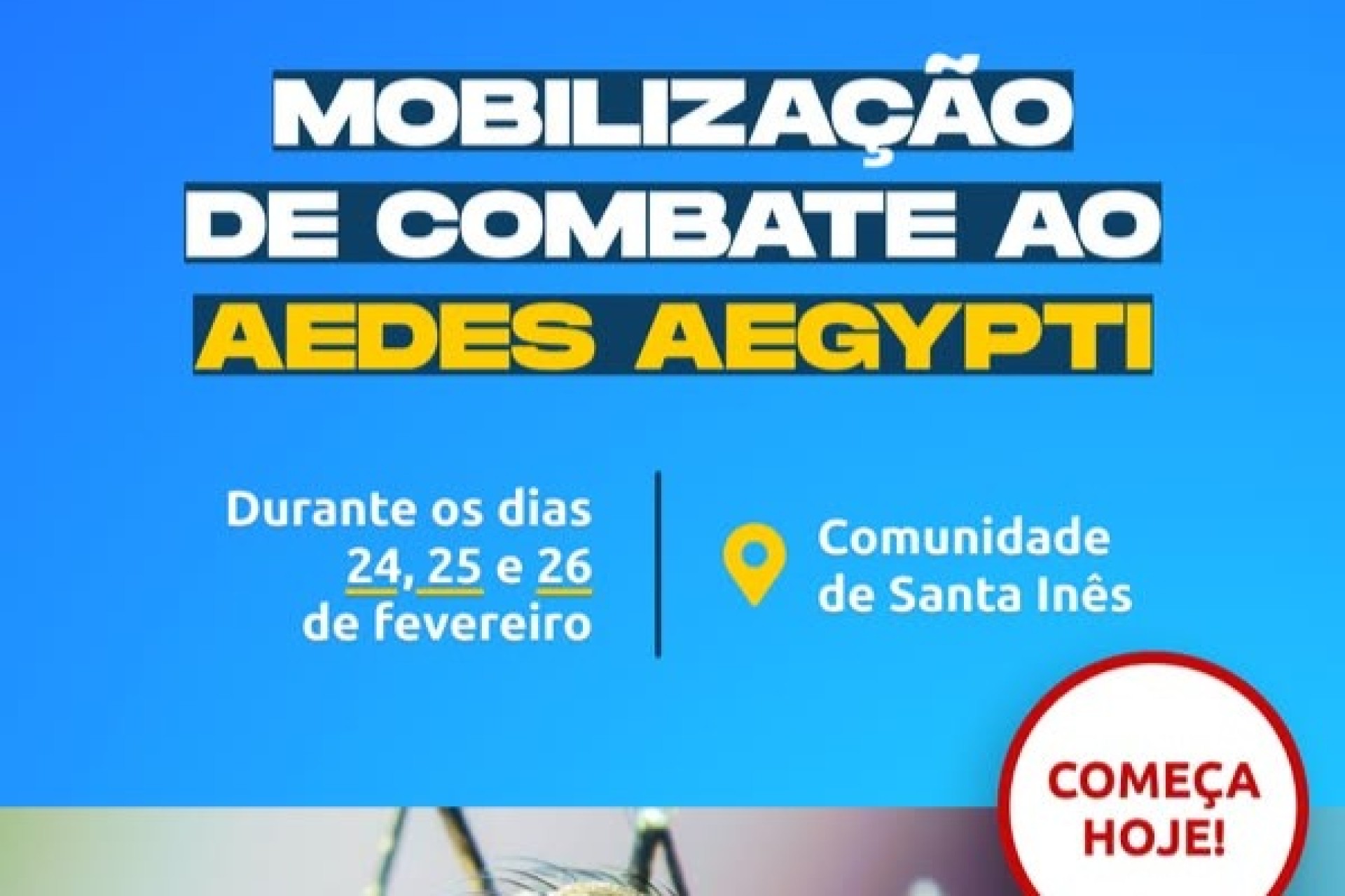 Itaipulândia: Ação de Mobilização e Combate ao Aedes Aegypti