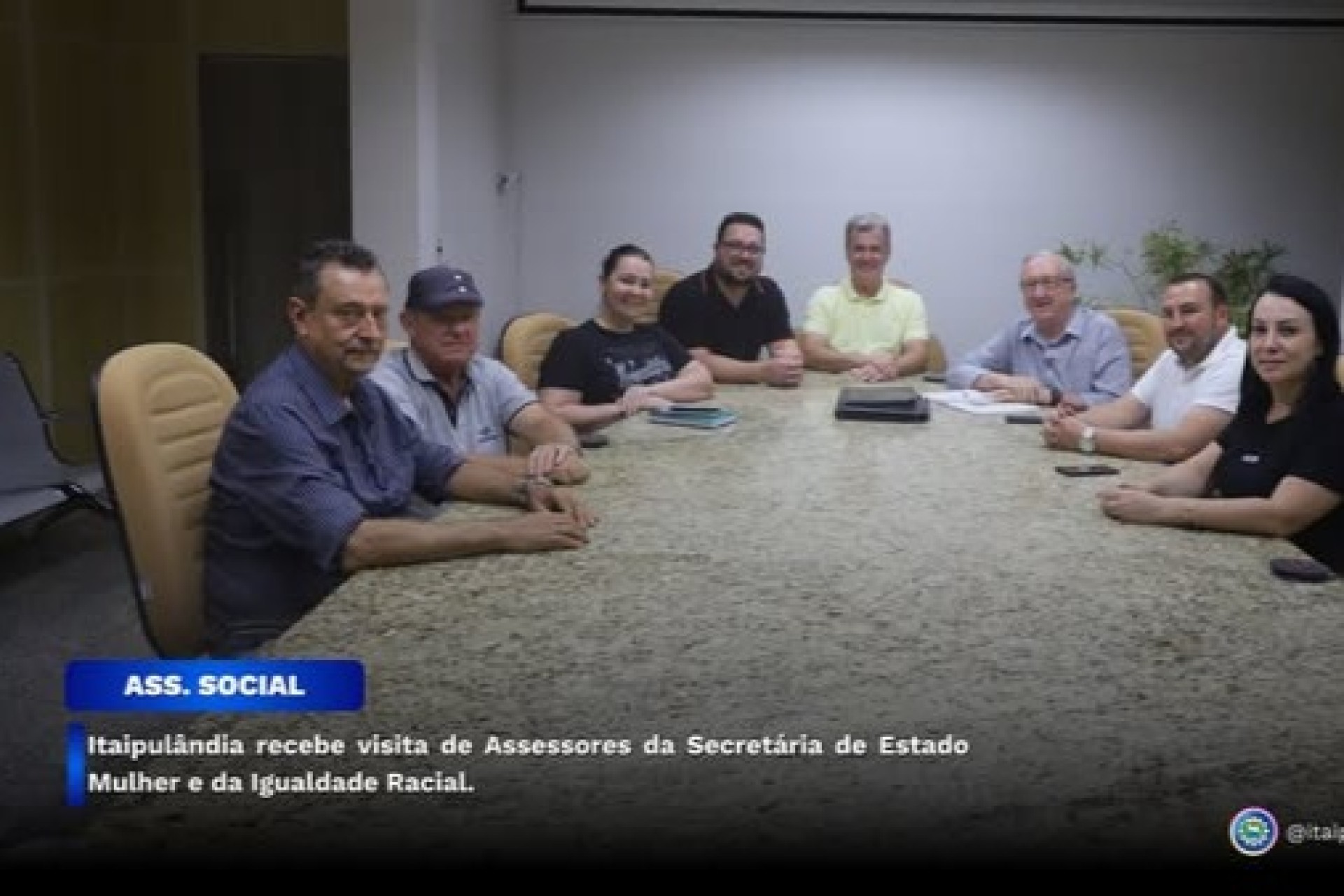 Itaipulândia recebe visita de Assessores da Secretária de Estado Mulher e da Igualdade Racial