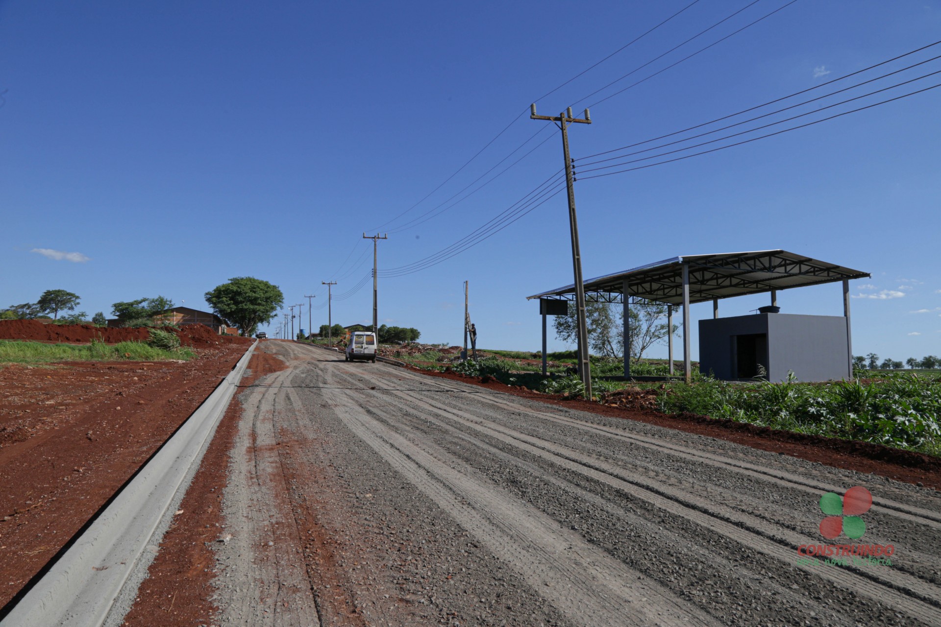 Missal: Administração está executando o prolongamento da Avenida João Paulo II no Parque Industrial