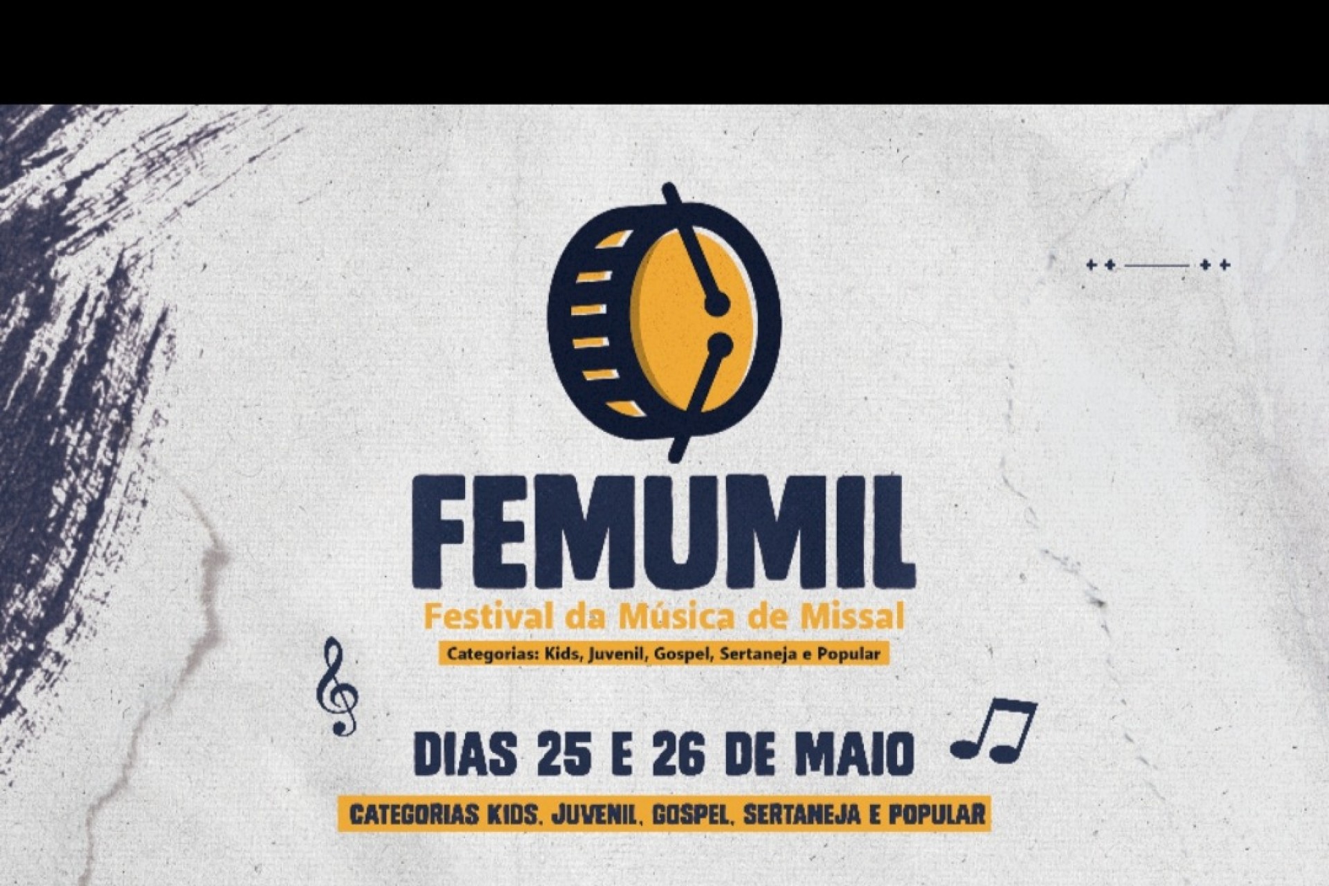 Município está organizando 1º Festival da Música de Missal