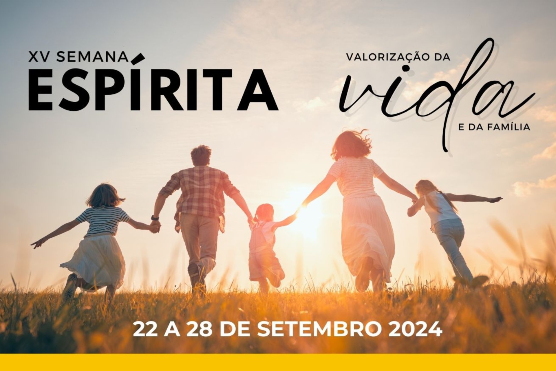 O Movimento Espírita do Oeste do Paraná realizará a Campanha de Valorização da Vida e da Família