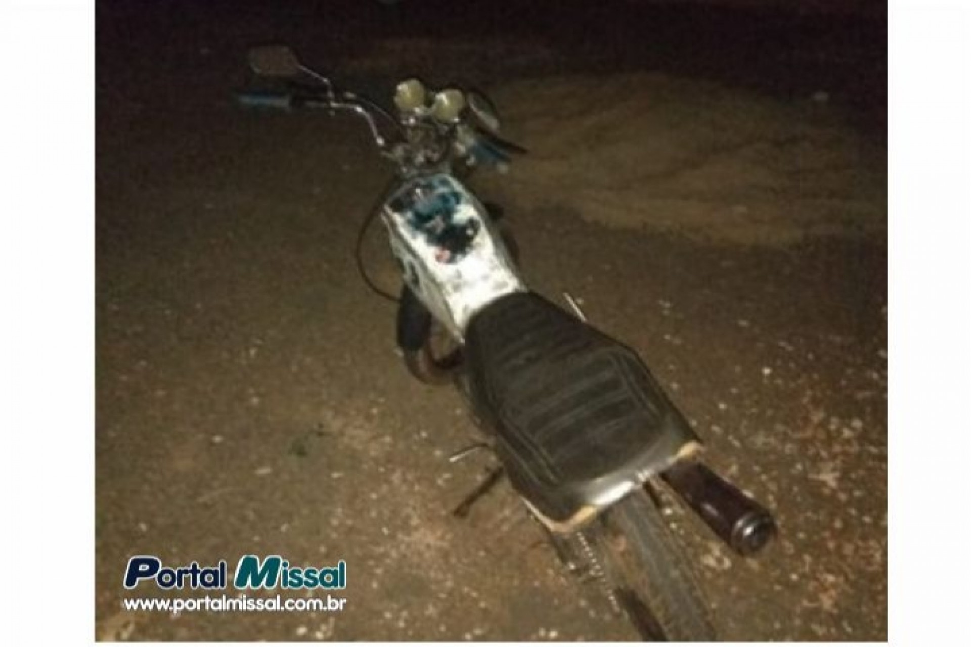 ROTAM detém condutor e apreende moto que transitava com farol apagado em Itaipulândia