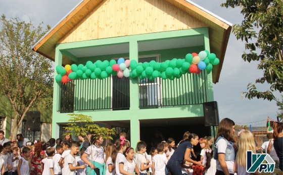 Casinha do Projeto de Educação Financeira da Escola Novo Milênio foi inaugurada