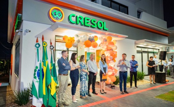 Cresol reinaugura agência em Serranópolis do Iguaçu (PR)