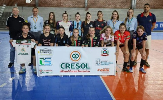Cresol renova Patrocínio para Futsal Feminino em Missal