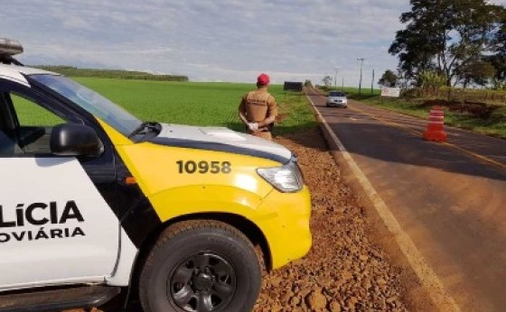 Homem é preso por embriaguez ao volante na PR-495