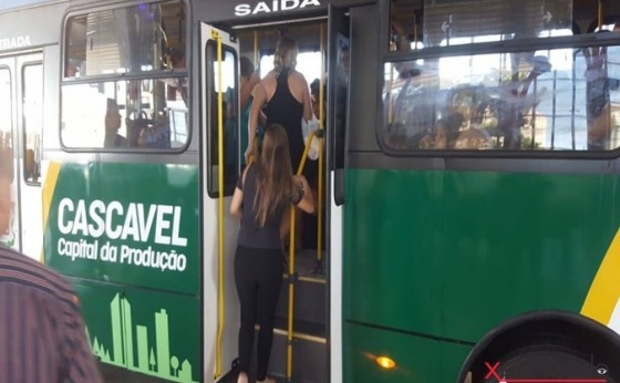 Mulher relata que presenciou abuso em ônibus do transporte público de Cascavel