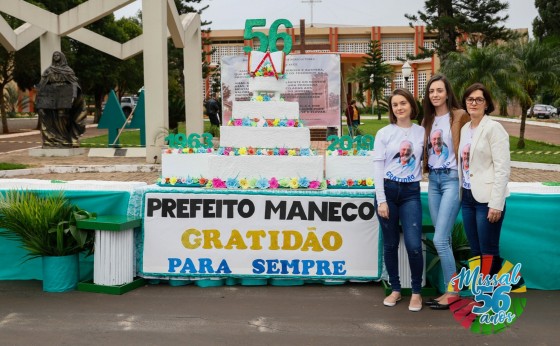 No dia 25 de Julho a população de Missal foi agraciada com um bolo de 56 metros