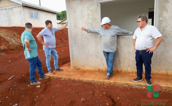 Obras do Conjunto Habitacional no Portão Ocoí avançam