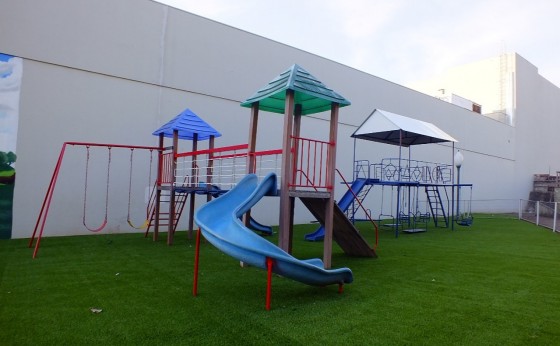 Parque Infantil na Praça Central de Missal é reformado