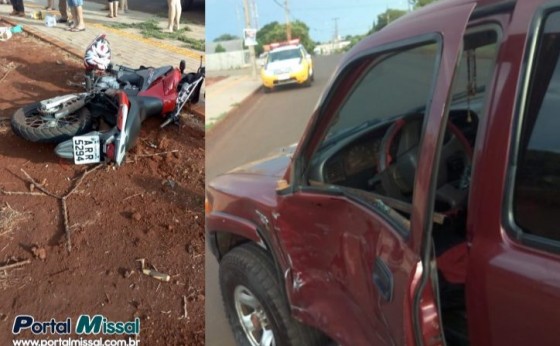 Policia Militar atende grave acidente em Itaipulândia