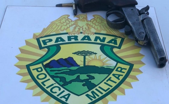 Polícia Militar de Missal prende indivíduo com arma de fogo