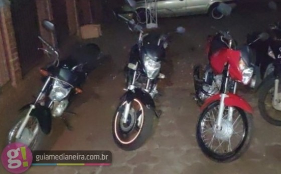 ROTAM apreende motos em abordagem durante a madrugada em Itaipulândia