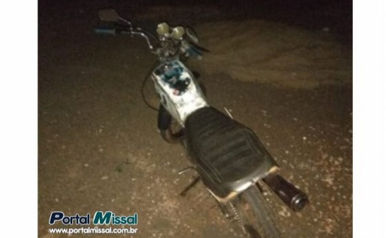 ROTAM detém condutor e apreende moto que transitava com farol apagado em Itaipulândia