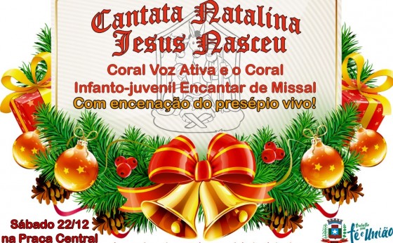 Sábado tem Cantata Natalina em Missal