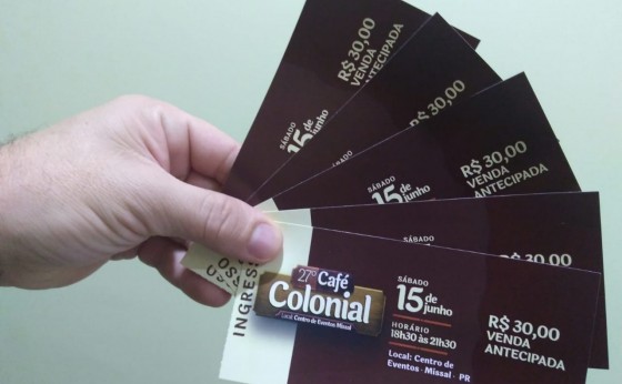 Saiba quais os Pontos de Venda de Fichas para o 27º Café Colonial de Missal