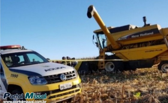 Serranópolis: Adolescente de 15 anos morre após ser atropelado por maquinário agrícola