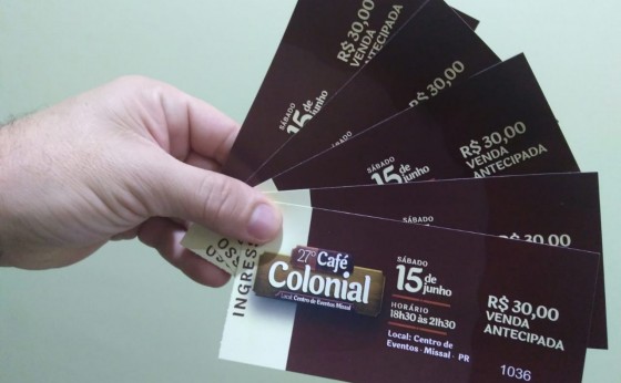 Todos preparados para o 27º Café Colonial em Missal, é amanhã